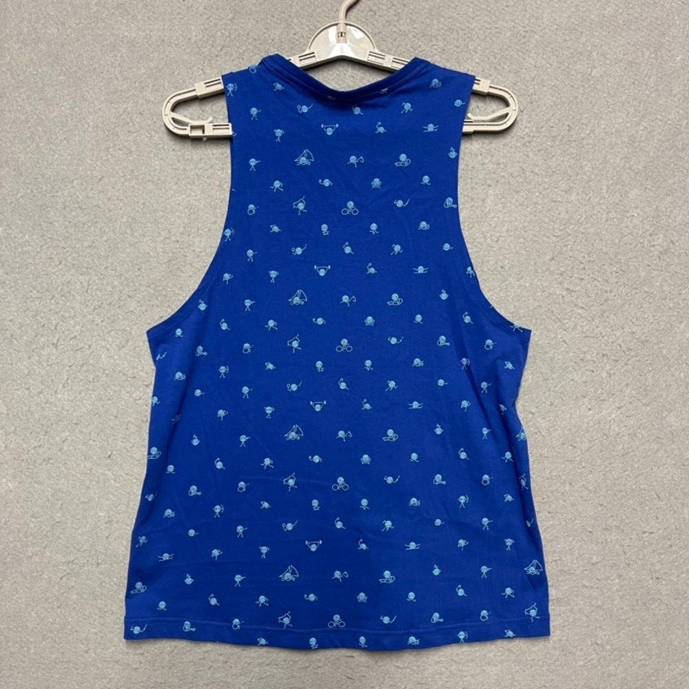 Team USA Olympic Tank Top Women Large Blue Training Singlet Athletic Nike DriFit - Picture 7 of 10